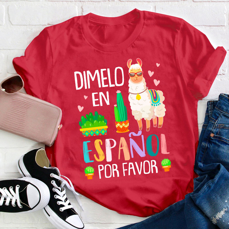 Dimelo Teacher T-Shirt