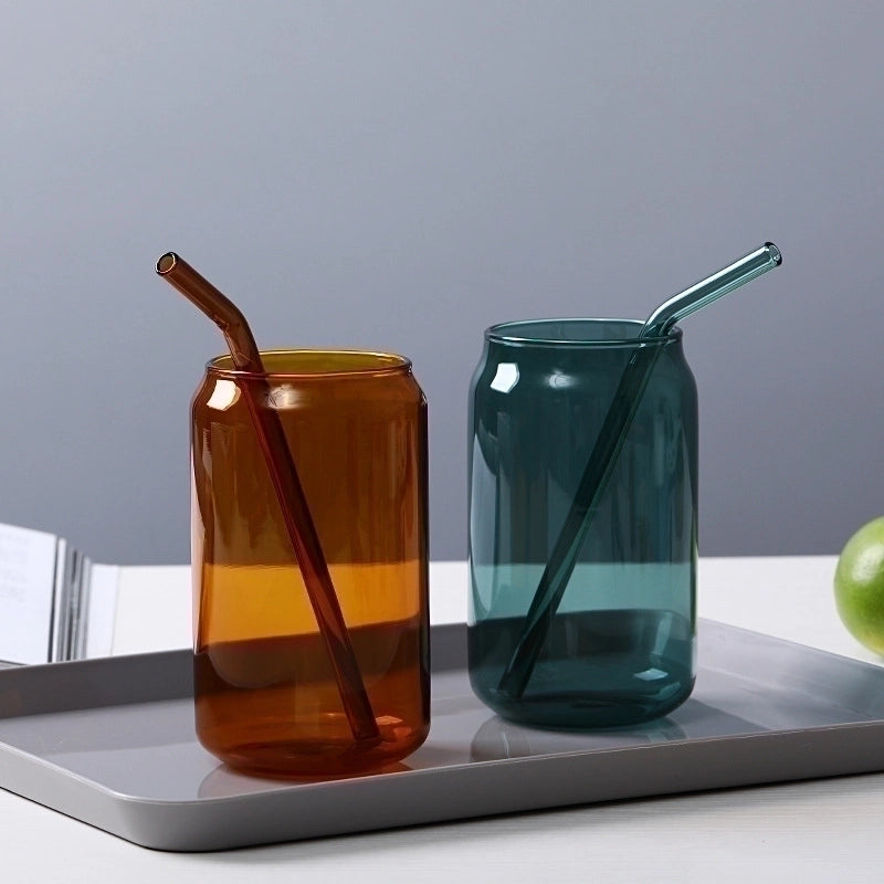 Fashion Solid Color Borosilicate Water Bottles 1 Piece
