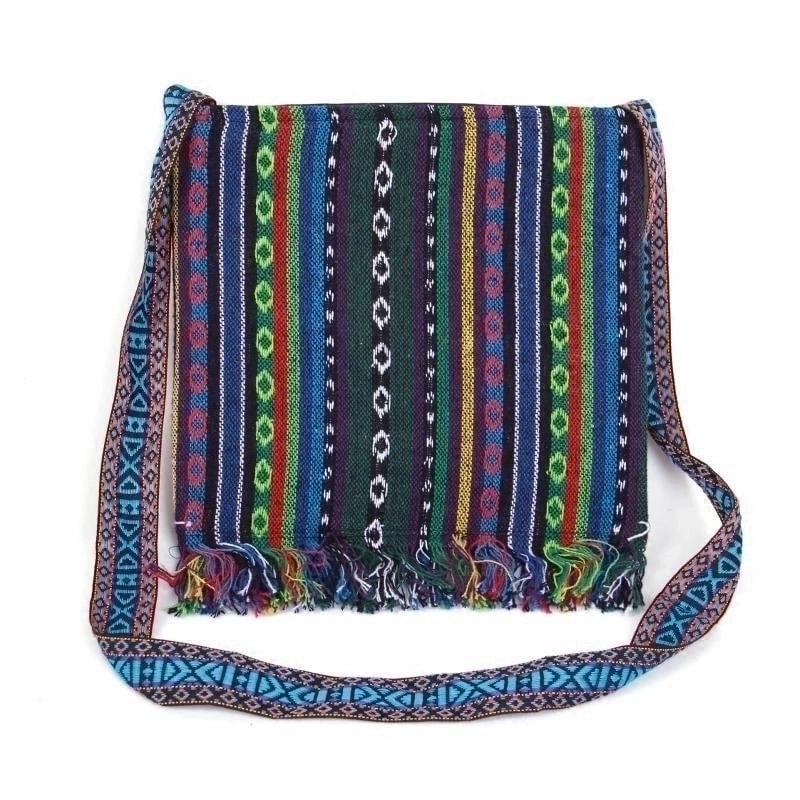 Women's Medium Spring&summer Canvas Ethnic Style Shoulder Bag