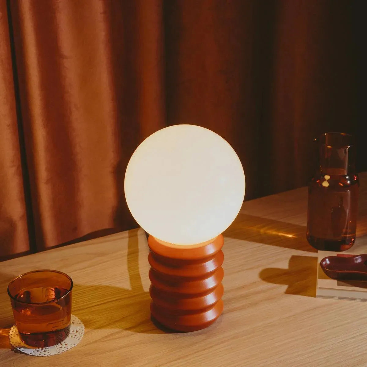 Ribbon Lamp | Blood Orange