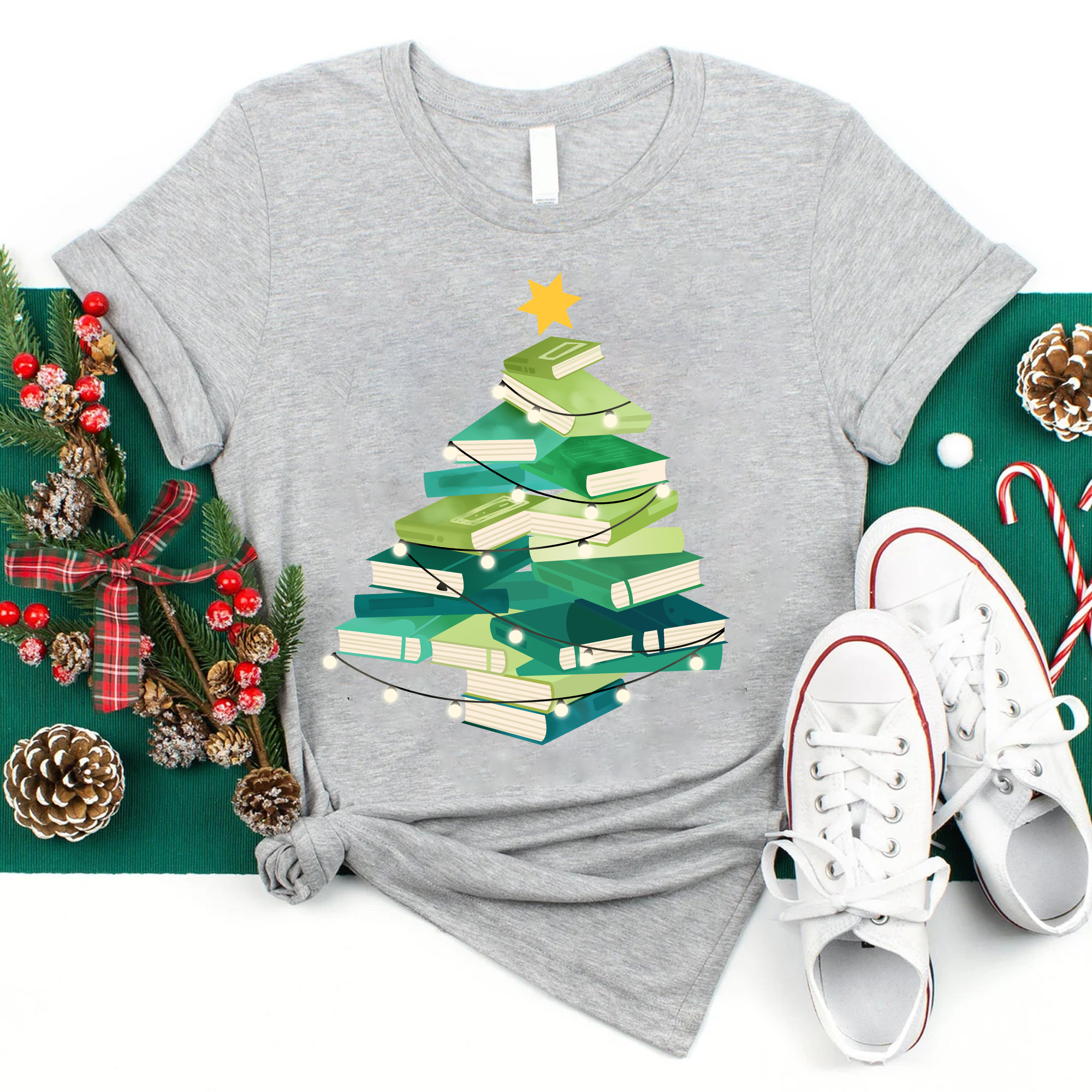 Christmas Book T-Shirt