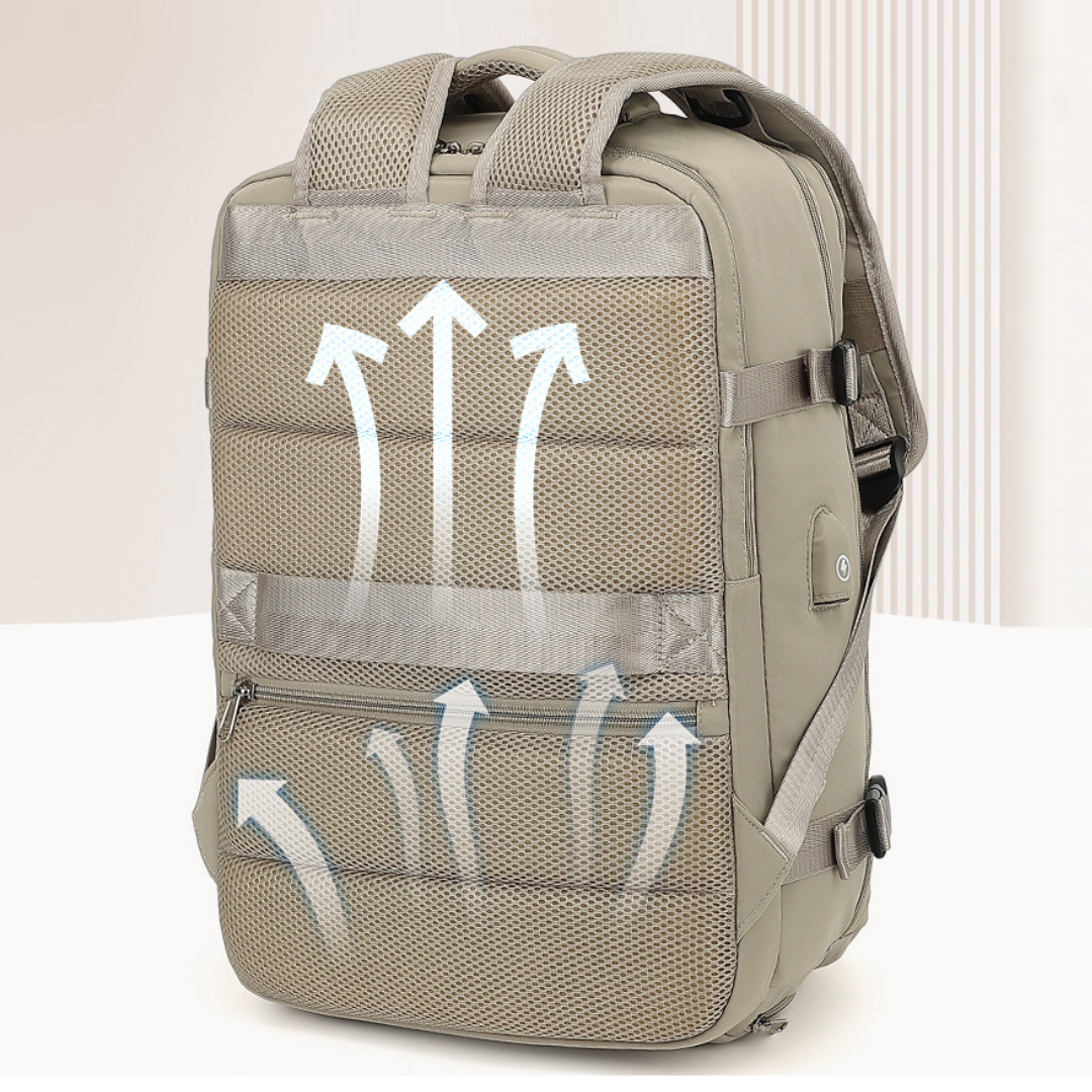 Large Capacity Multifunctional Nylon Travel Backpack