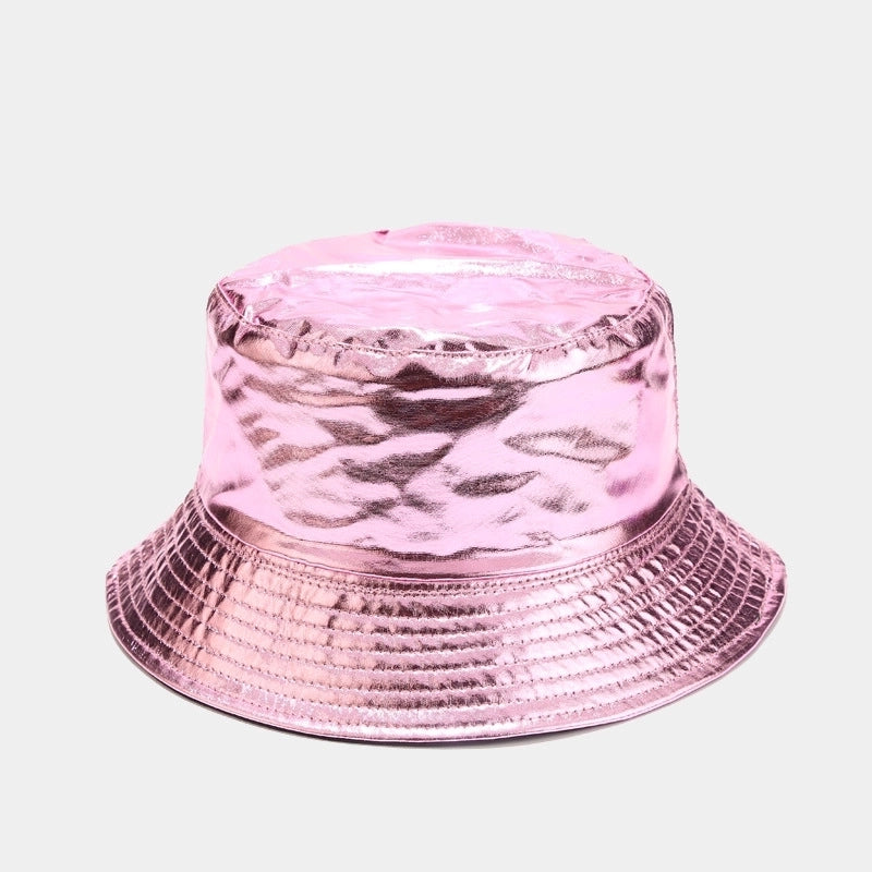 Women's Classic Style Solid Color Wide Eaves Bucket Hat