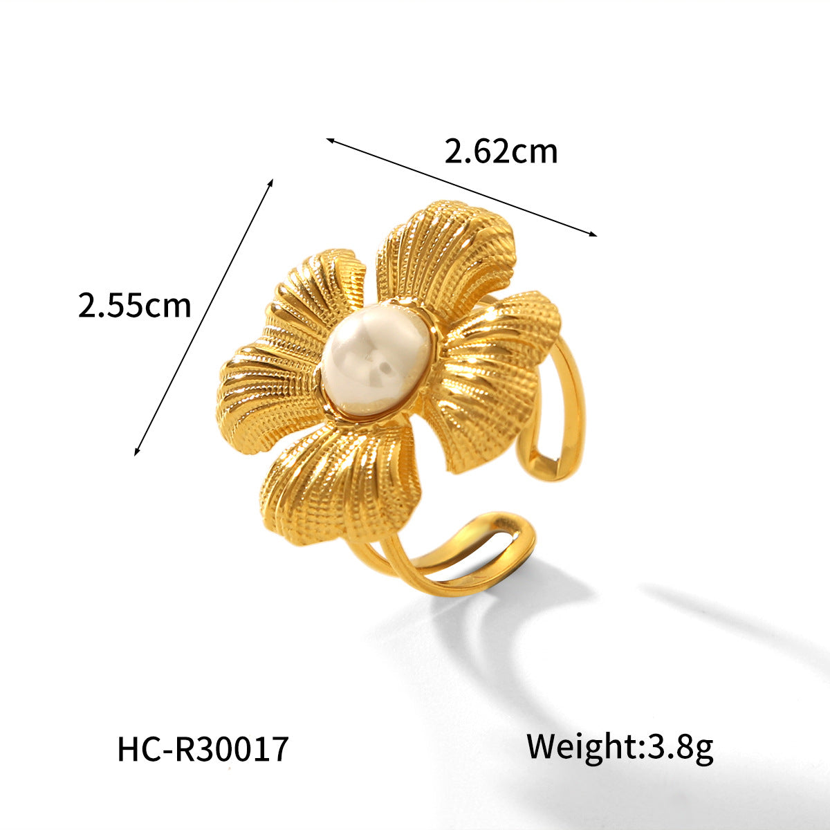 Ring Stripe Circle Geometric Stainless Steel Electroplating Rings