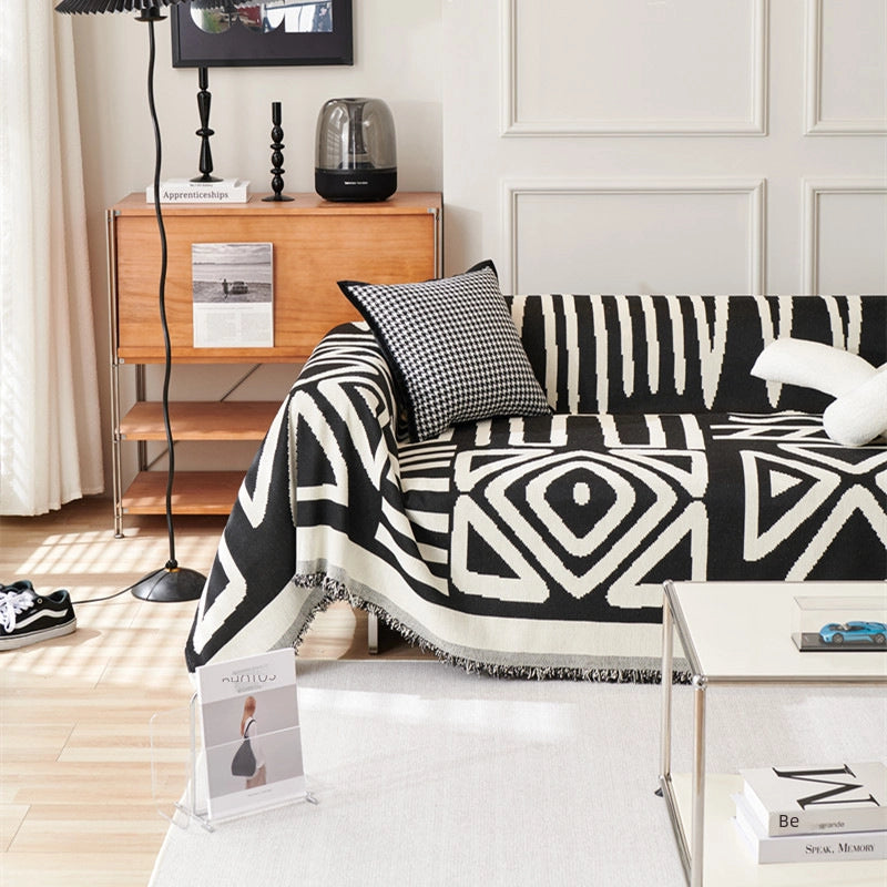 Chenille Sofa Cover Cloth Towel Sofa Blanket Cover Towel All-inclusive Universal Sofa Cover Dust-proof Four Seasons Universal Sofa Cushion
