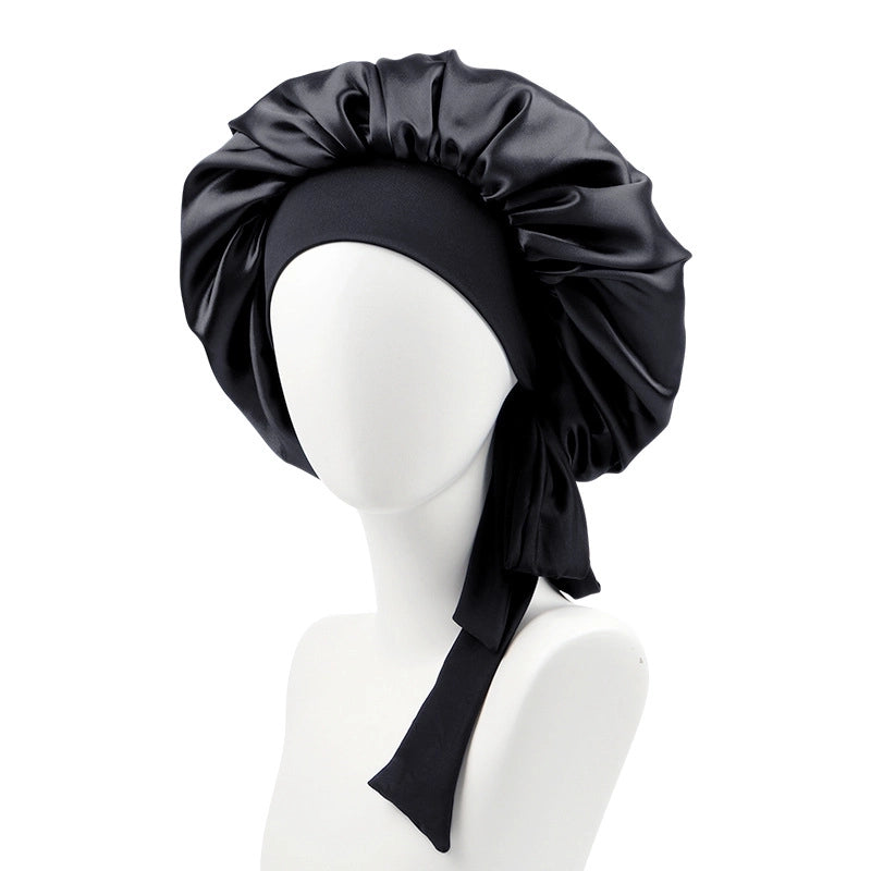 2 Pieces Women's Solid Color Solid Color Eaveless Hair Cap