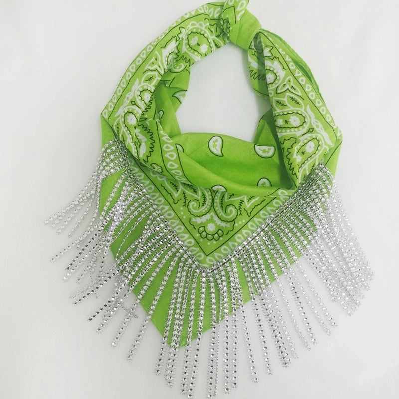 Women's Lady Streetwear Printing Cotton Scarf