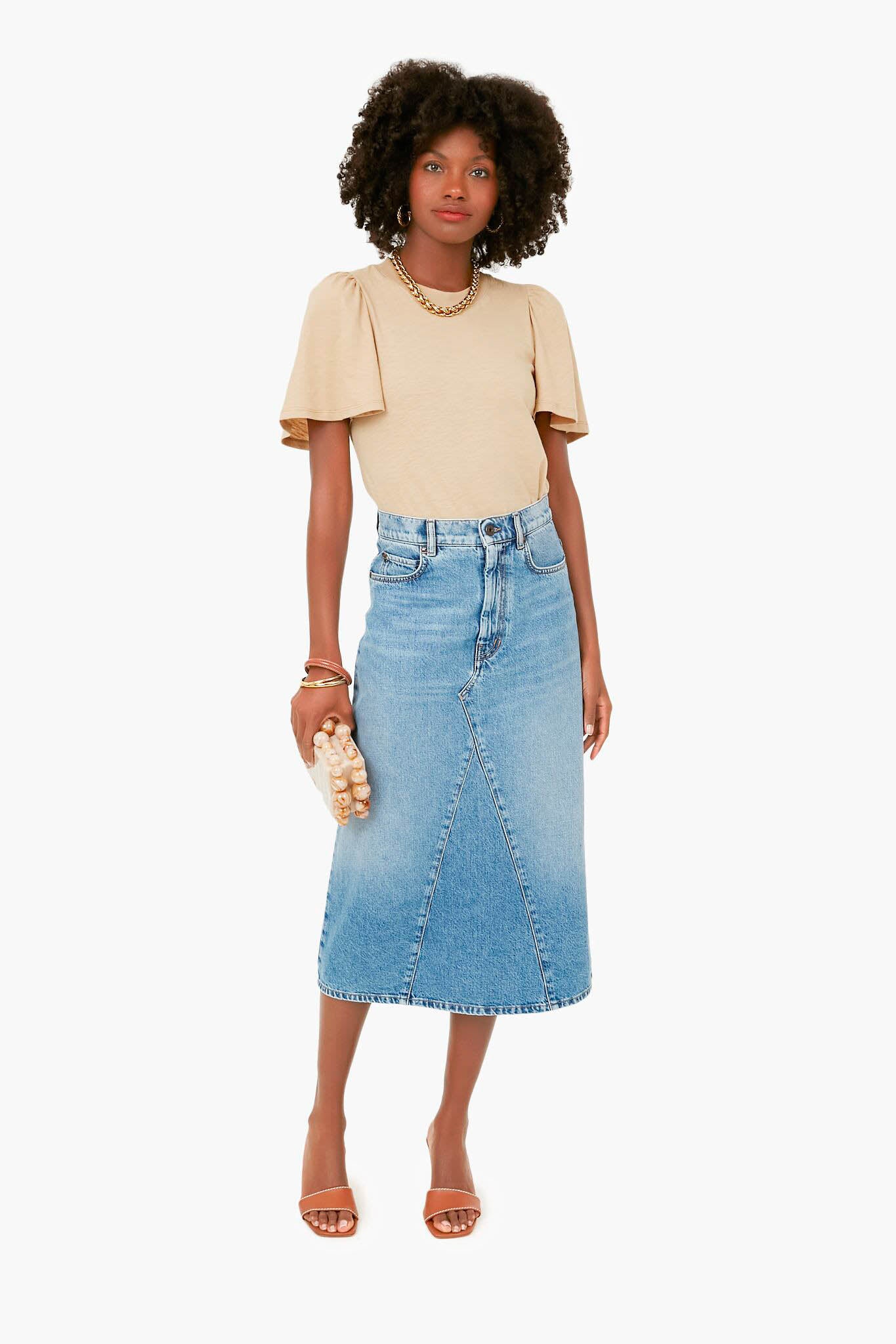 Denim Fiordi Skirt