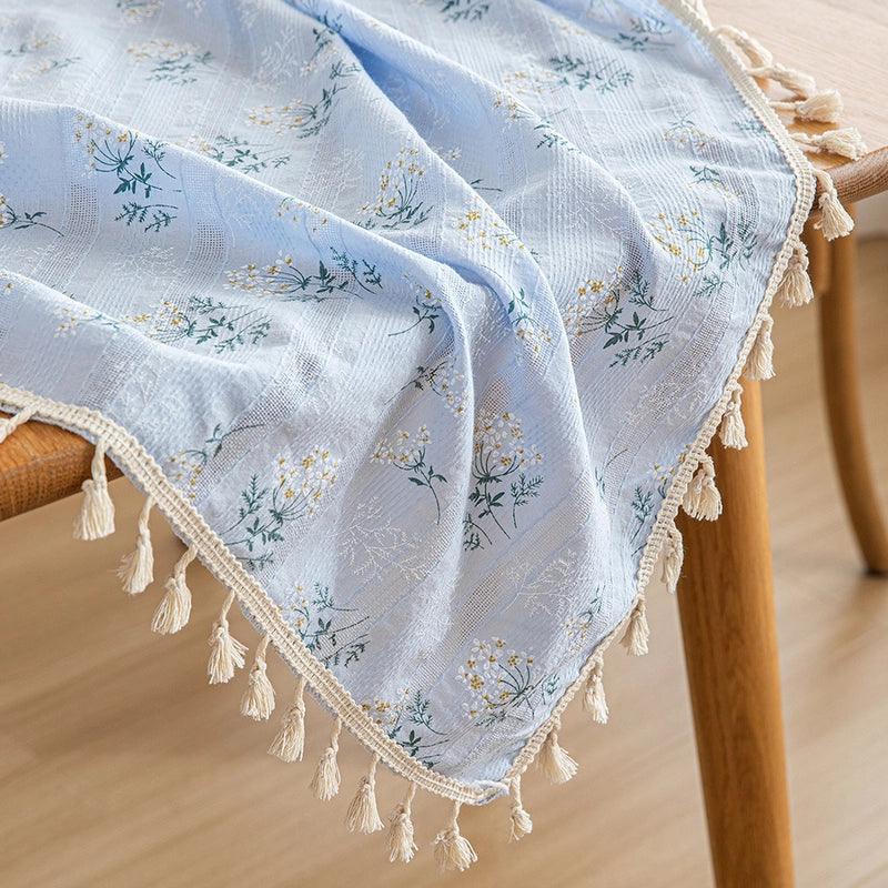 Fresh Daisy Tablecloth  Pastoral Floral Tablecloth Cotton And Linen Table Mat Coffee Table Table Cover Cloth