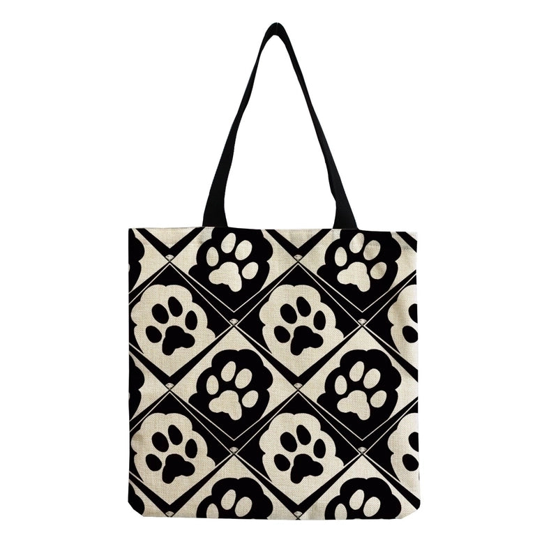 Women's Minimalist Letter Shopping Bags