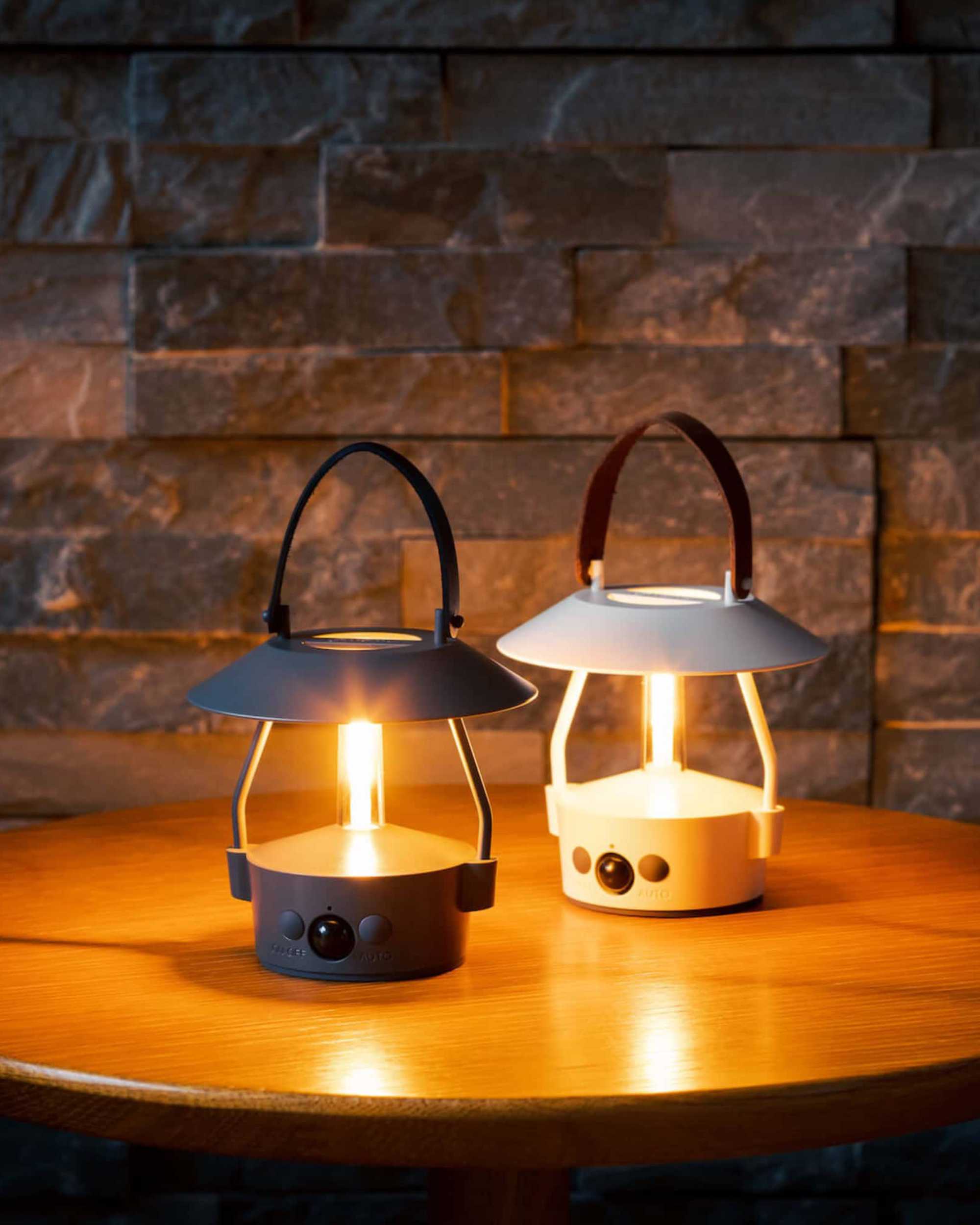 MoriMori MINIMO LED Lantern. Grey