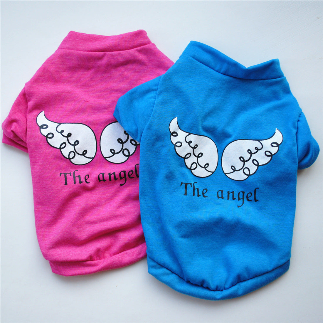 Angel Printed Dog Cat T-shirt