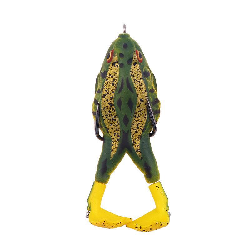 Double Propeller Frog Soft Bait(1 or 5 pics)