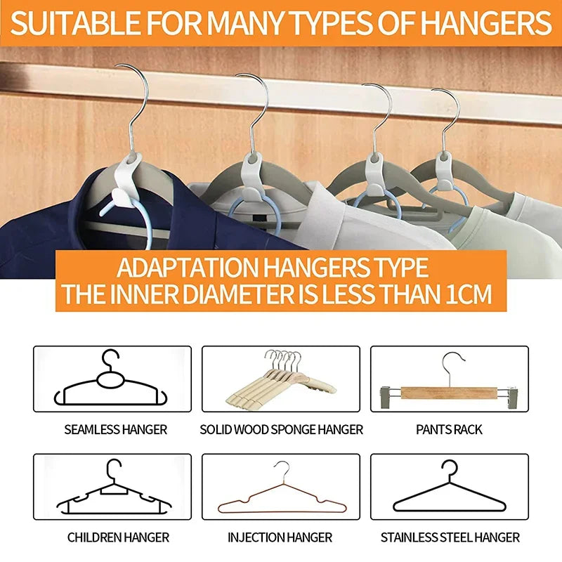 Clothes Hanger Connector Hooks