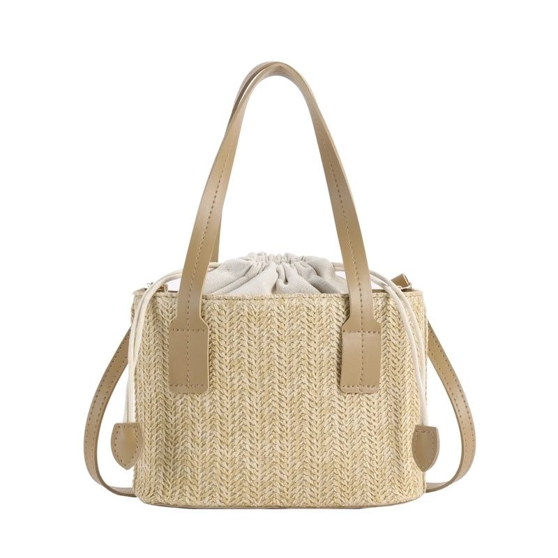 Women's Spring&summer Straw Basic Shoulder Bag Handbag