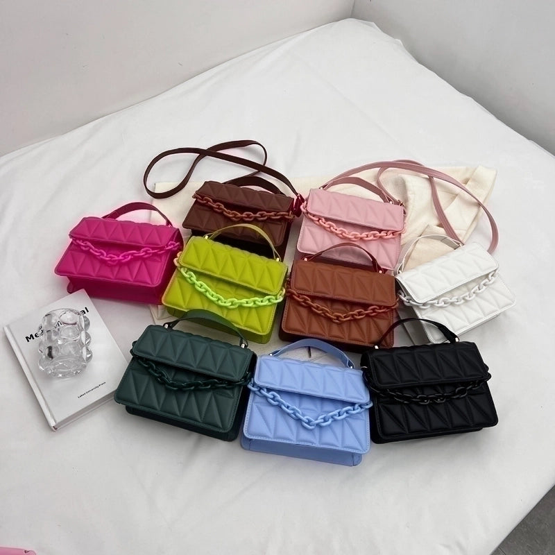 Women's Medium All Seasons Pu Leather Streetwear Handbag