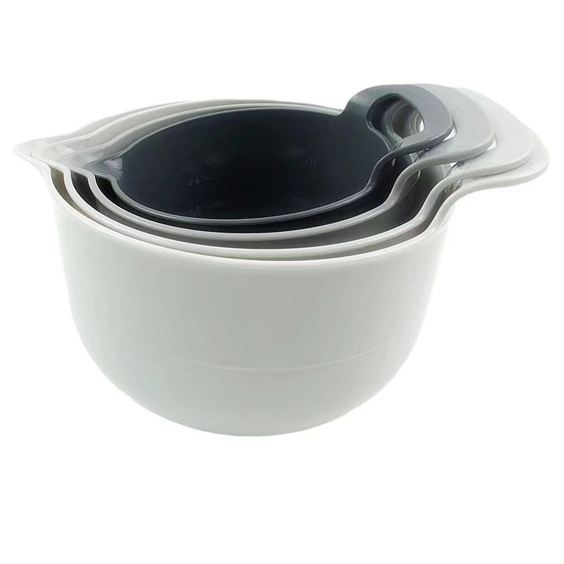 Casual Solid Color Plastic Salah Bowl