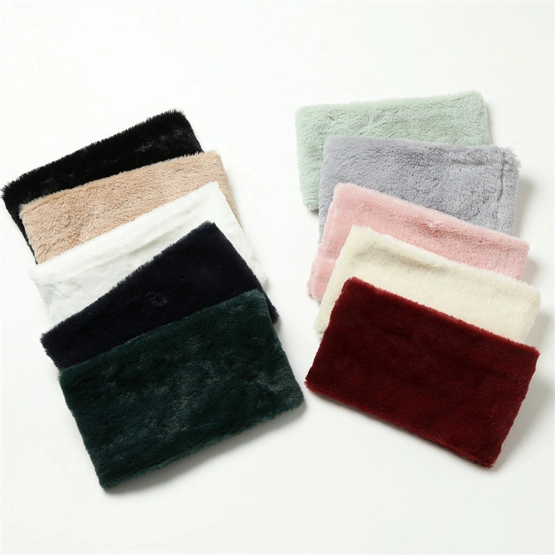 Unisex Minimalist Solid Color Polyester Scarf Scarf