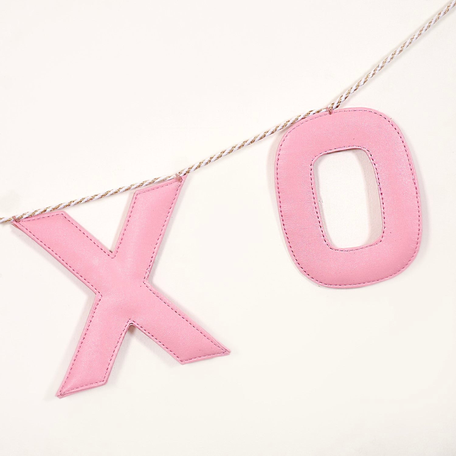 XOXO Ombre Bunting For Wall Decoration Multicolour 78 Inch