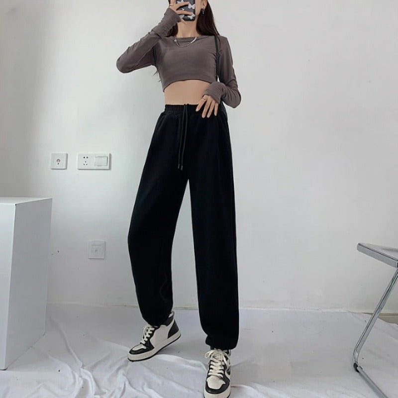 Women's High Waist Casual Joggers
