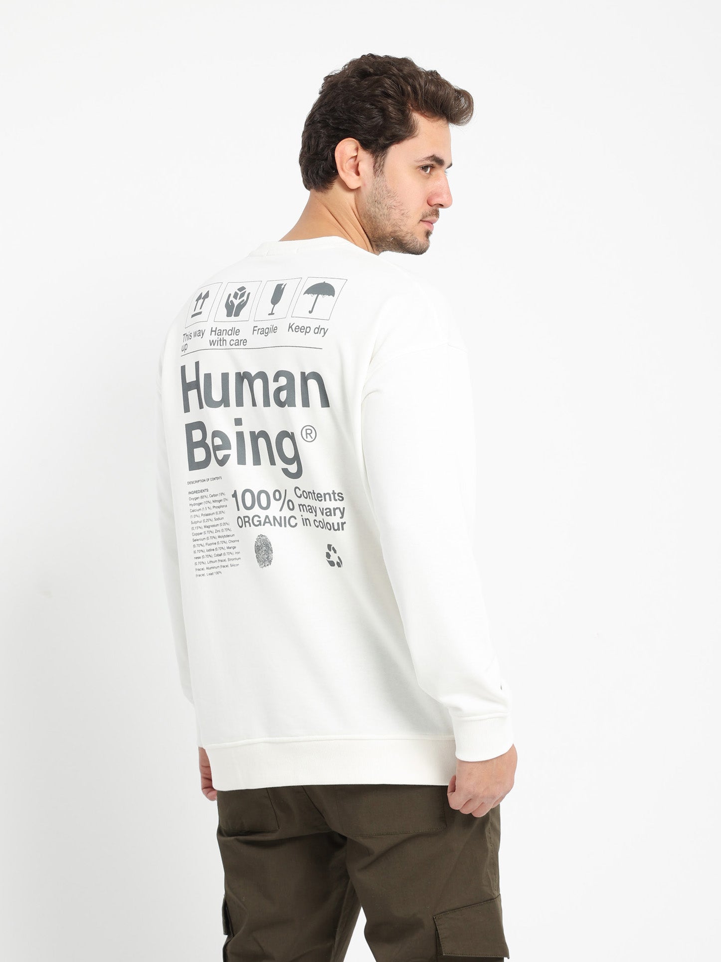 Front Place Print Sweatshirt