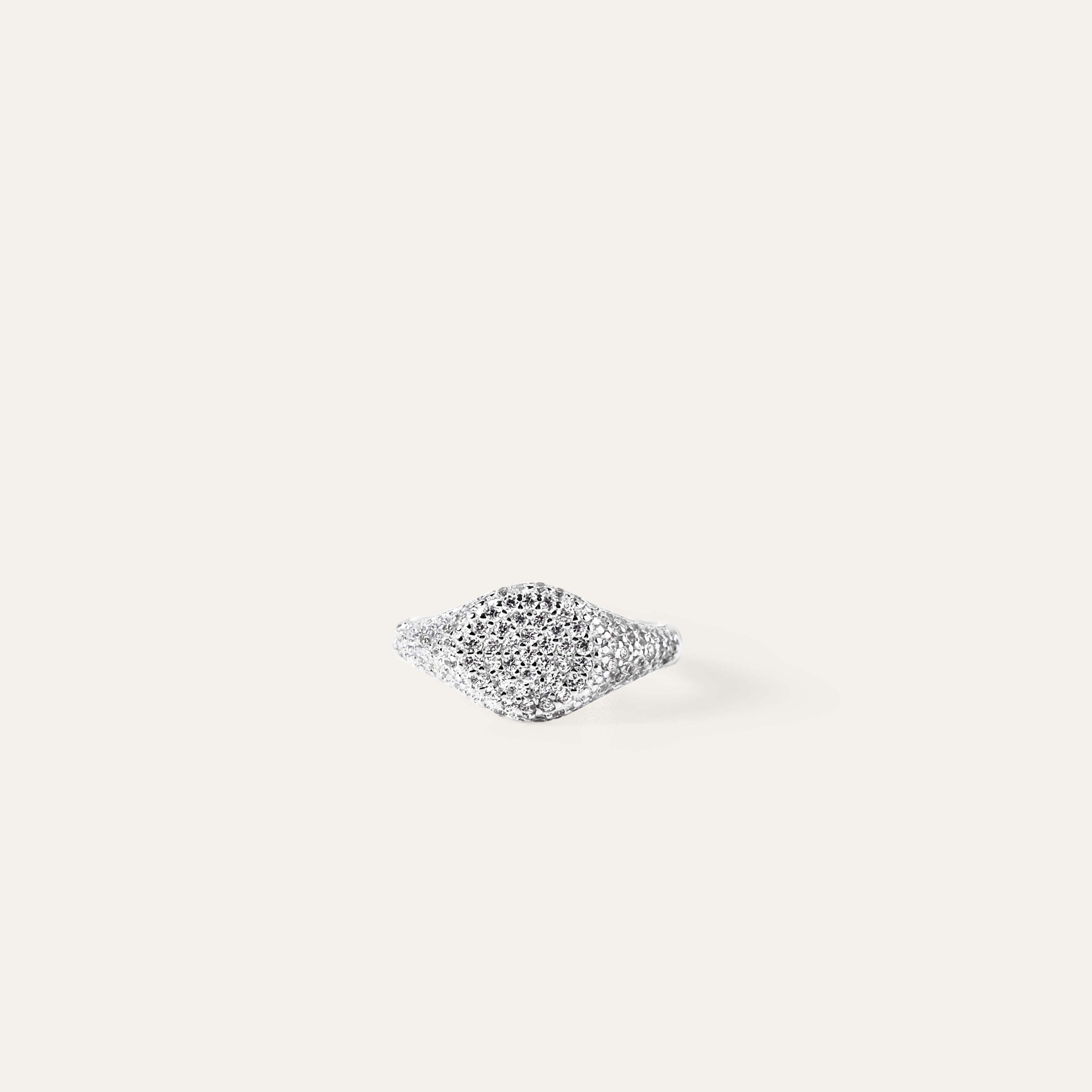 Urma Teeny-Tiny CZ Ring (925 Sterling Silver. Size 5)