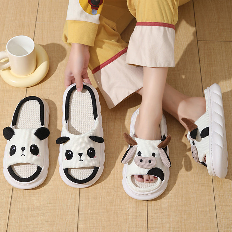 Cute Cow Slippers