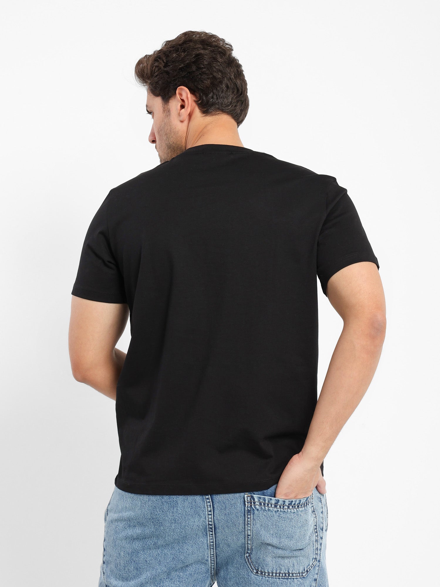 Place Print Half Sleeves T-Shirt