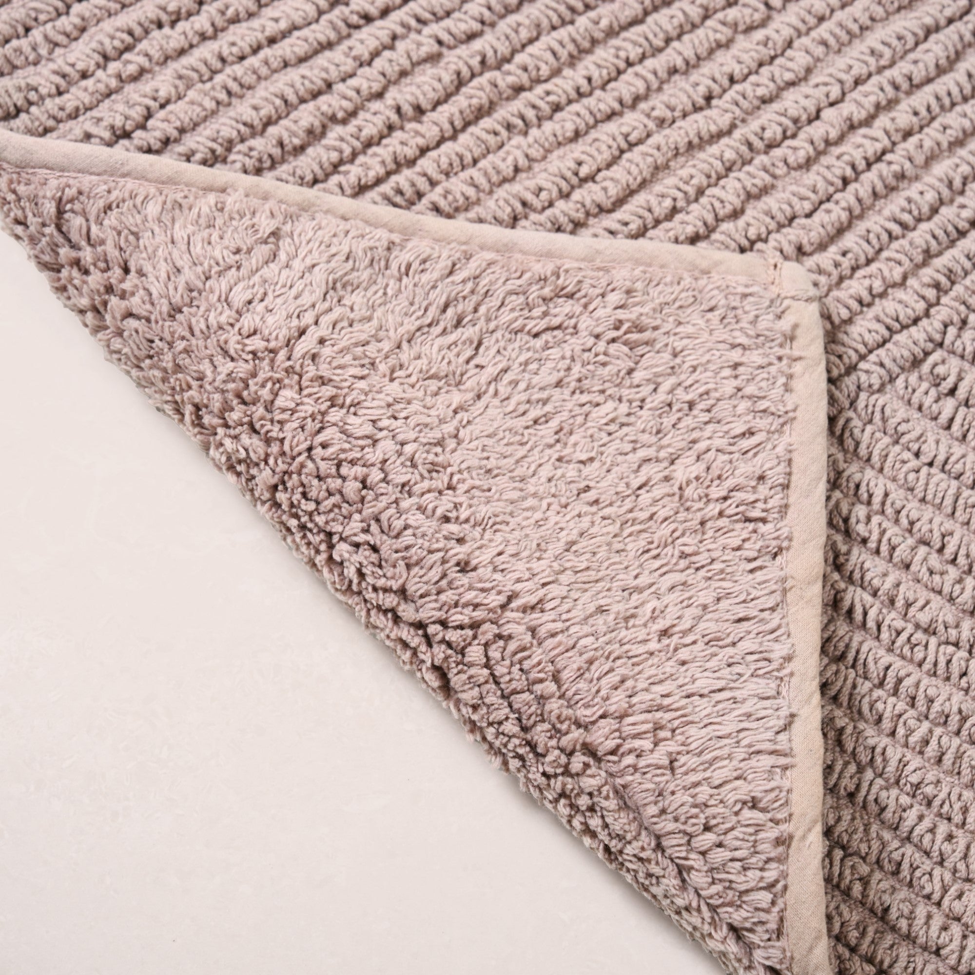Tufted Cotton Reversible Muted Tones Floor Mat Duo 60x40cm