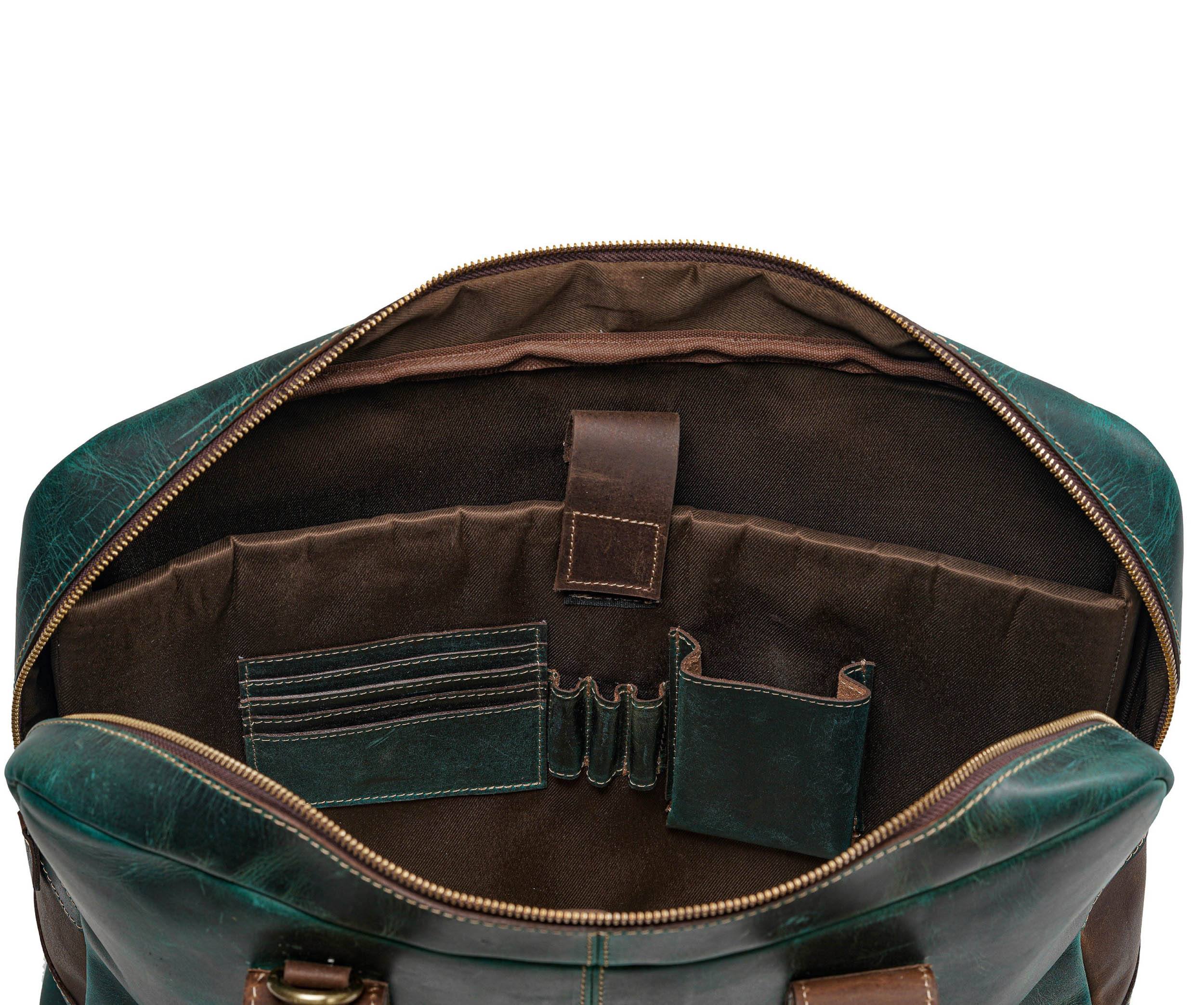 Briefcase- Green