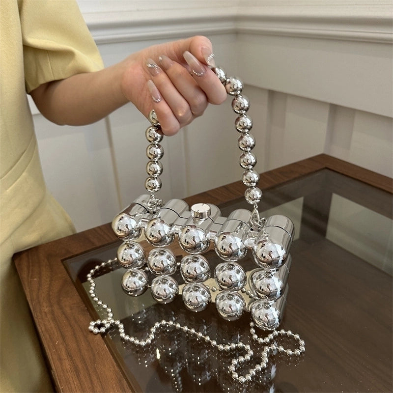 Women's Medium Arylic Solid Color Elegant Lock Clasp Evening Bag