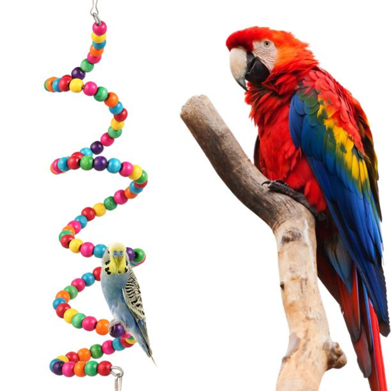 10 Pieces Bird Toys Set