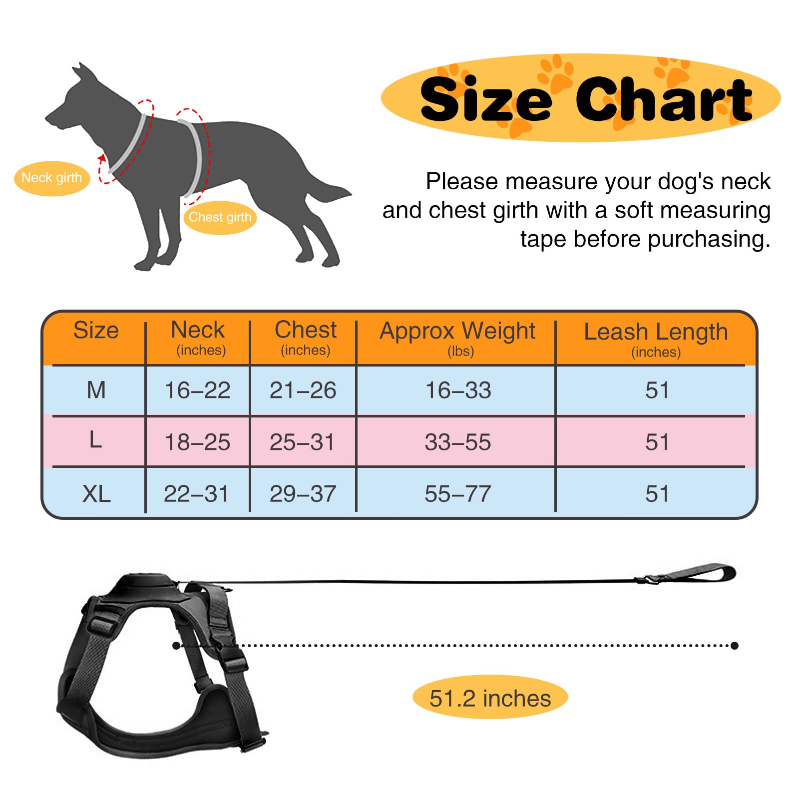 🔥2023 HOT SALE - Dog Harness and Retractable Leash Set All-in-One