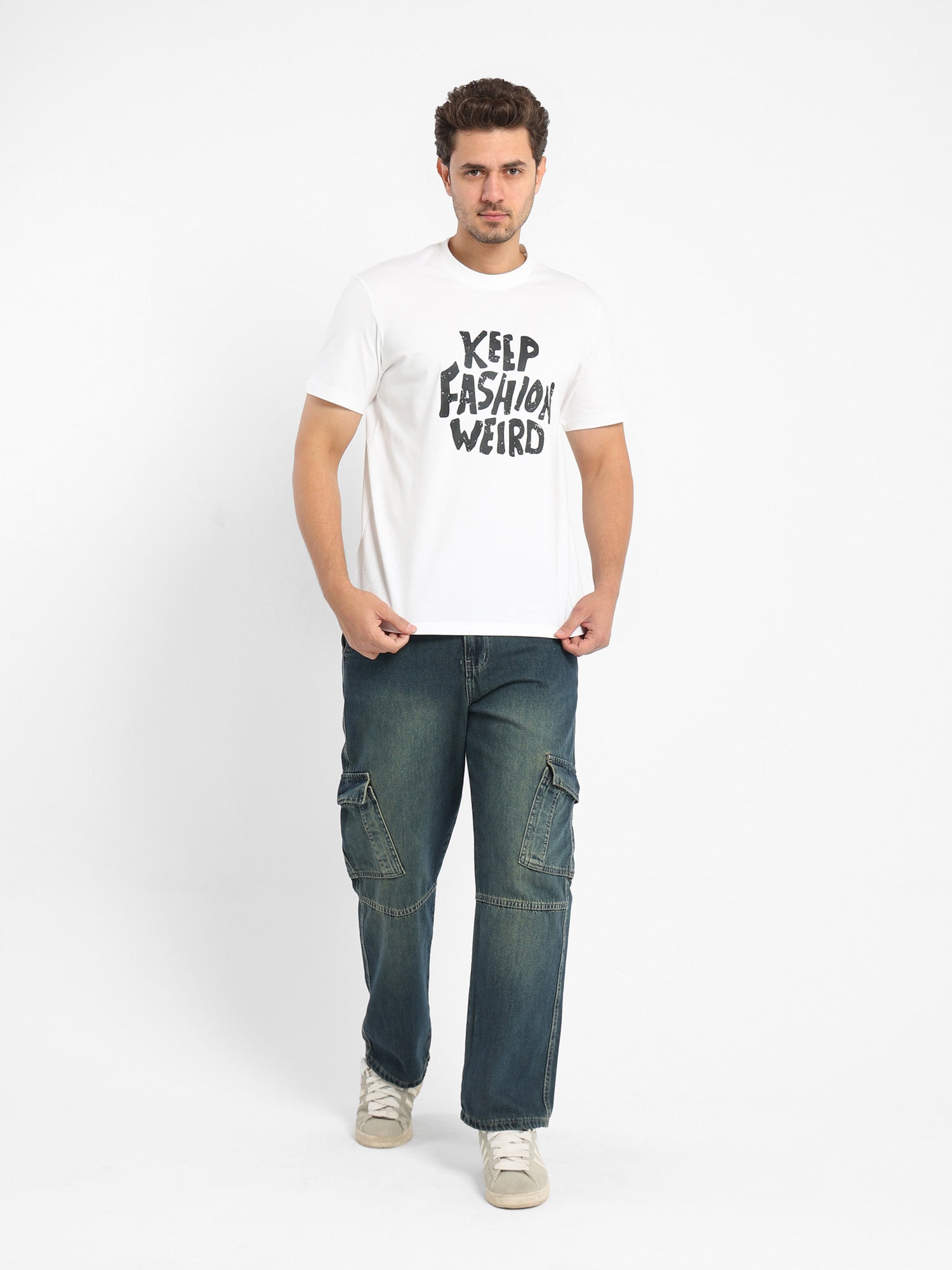 Place Print Half Sleeves T-Shirt