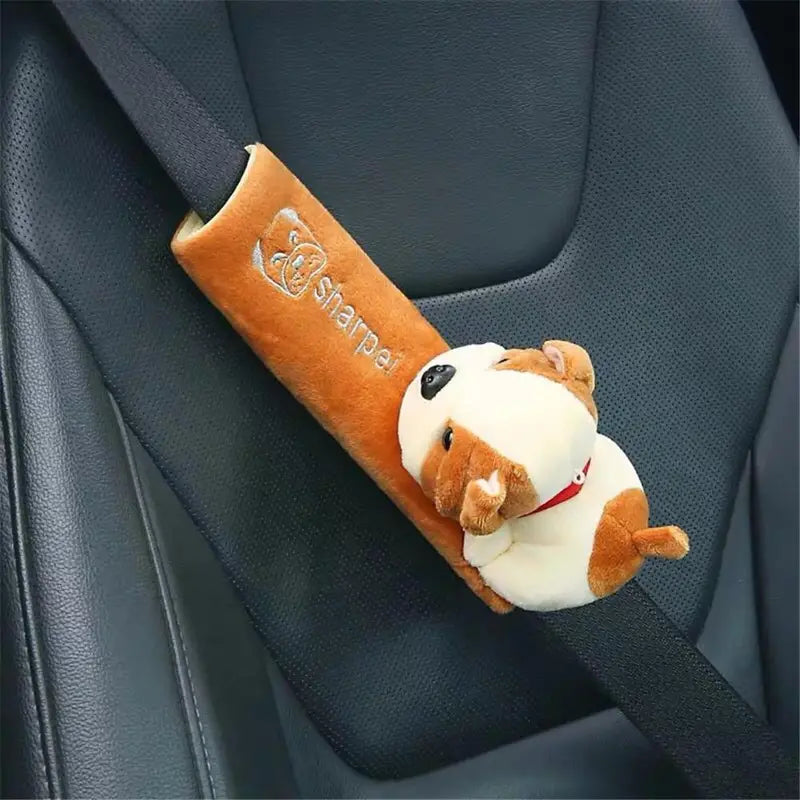 3D Adorable Car Seat Belt Protector