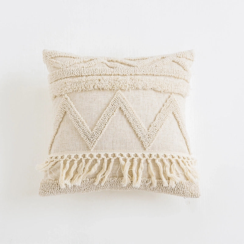 Ethnic Style Geometric Cotton Pillow Cases