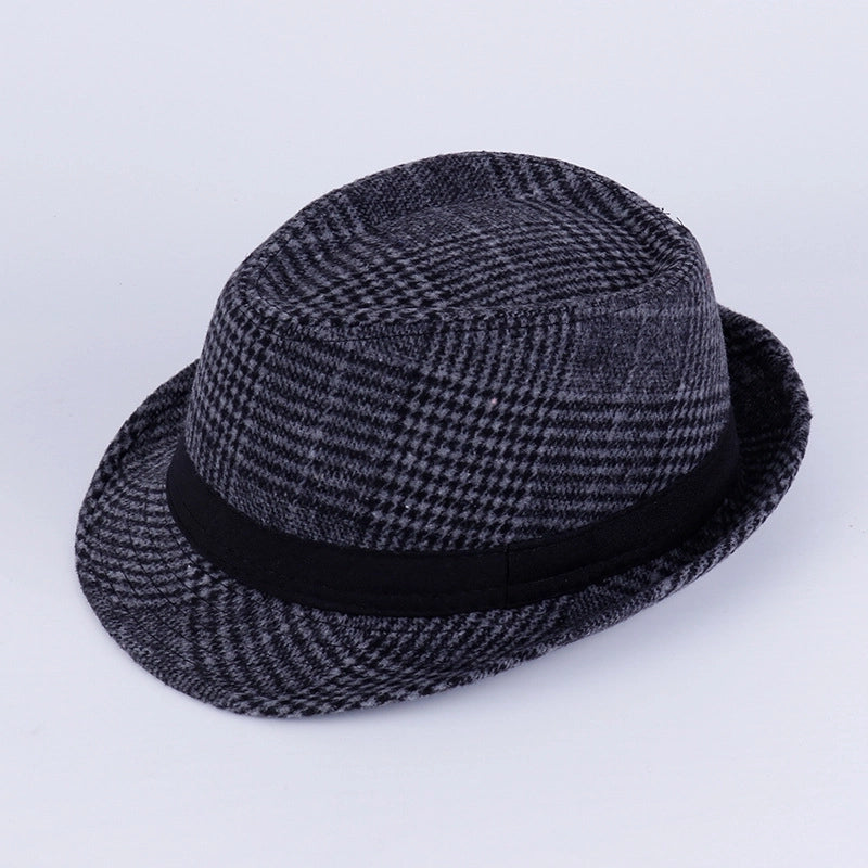 Autumn And Winter Available For Men And Women  Vintage Hat Fashion Gentleman Hat Jazz Hat Trendy Wool Small Top Hat