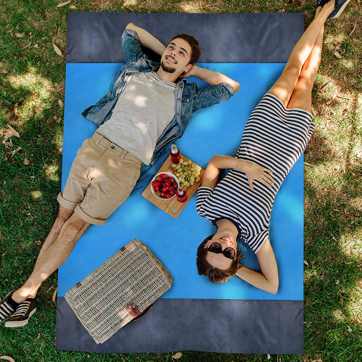 🔥Hot Sale 49% OFF🤽‍♂️Sandproof Beach Blanket Lightweight👨‍👩‍👧‍👦Buy 2 Get 10% OFF