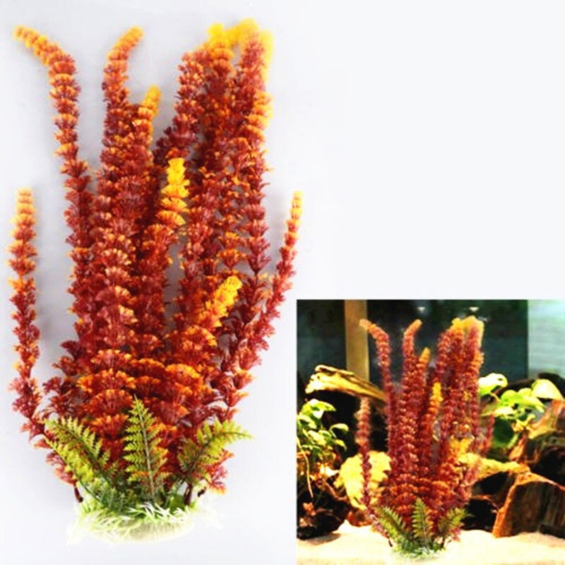 Green Artificial Plant Grass For Aquarium