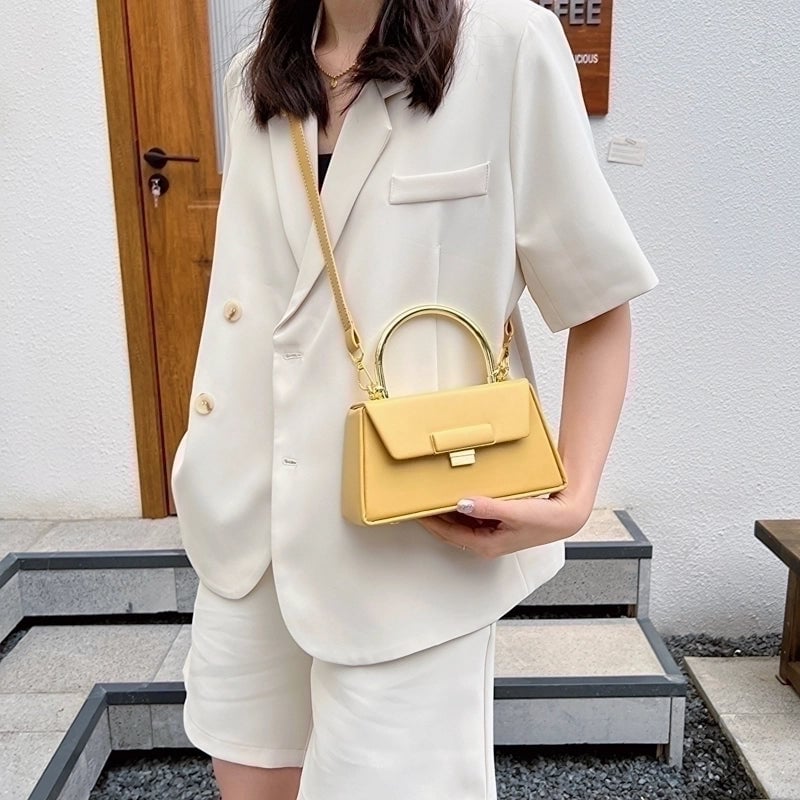 Women's All Seasons Pu Leather Elegant Vacation Streetwear Handbag