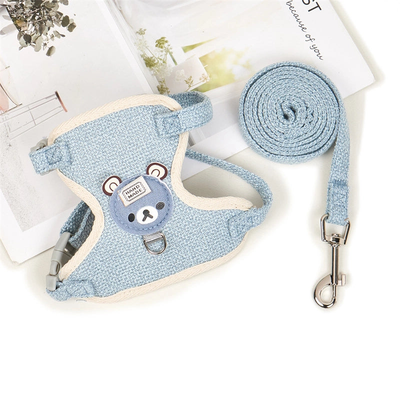 Cute Cloth Animal Patchwork Leash 1 Piece
