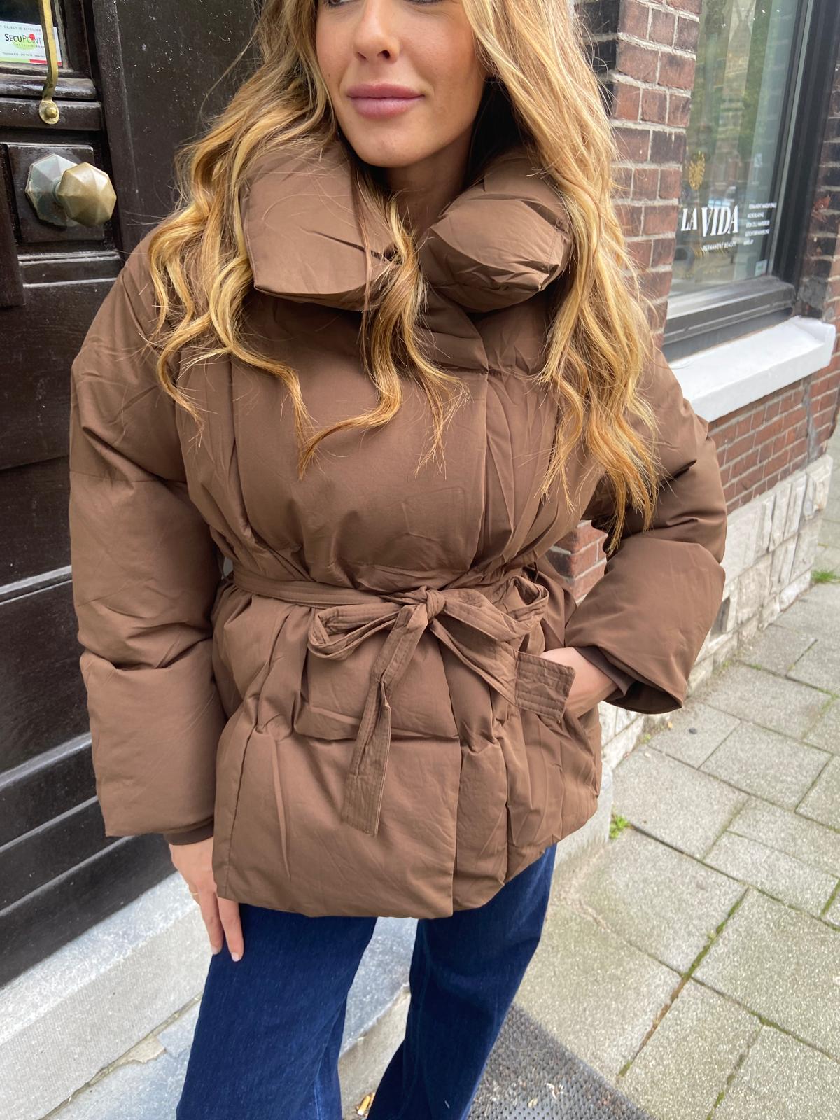 Puck Puffer Jacket Choco