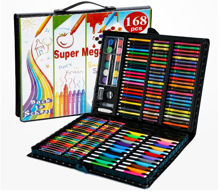 Deluxe 6-In-1 Art Creativity Set™ (🎄🎁The Best  Present For Kids)