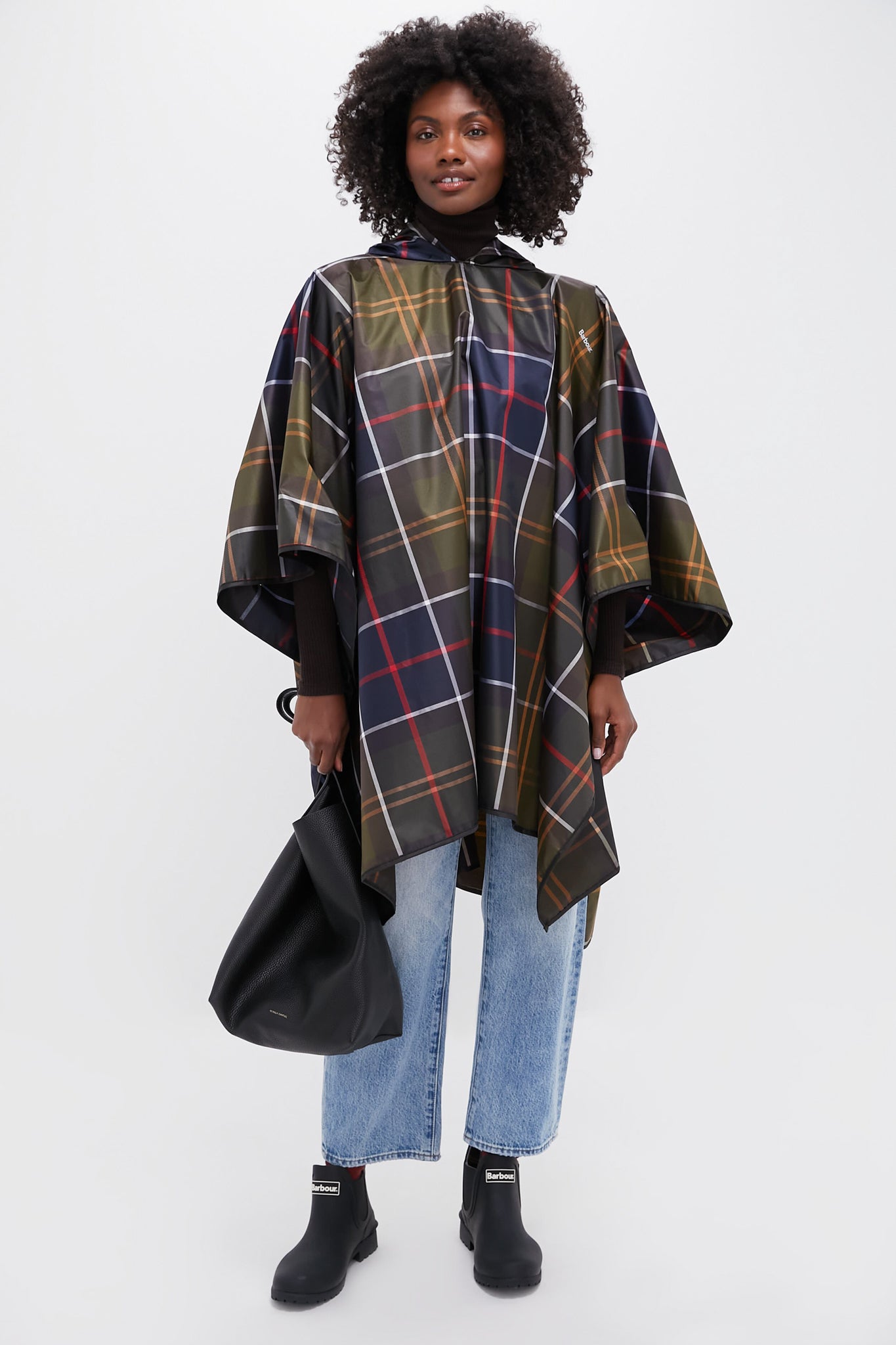 Classic Tartan Showerproof Poncho