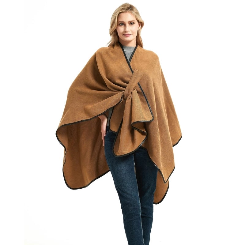 Women's Streetwear Solid Color Imitation Cashmere Acrylic Shawl