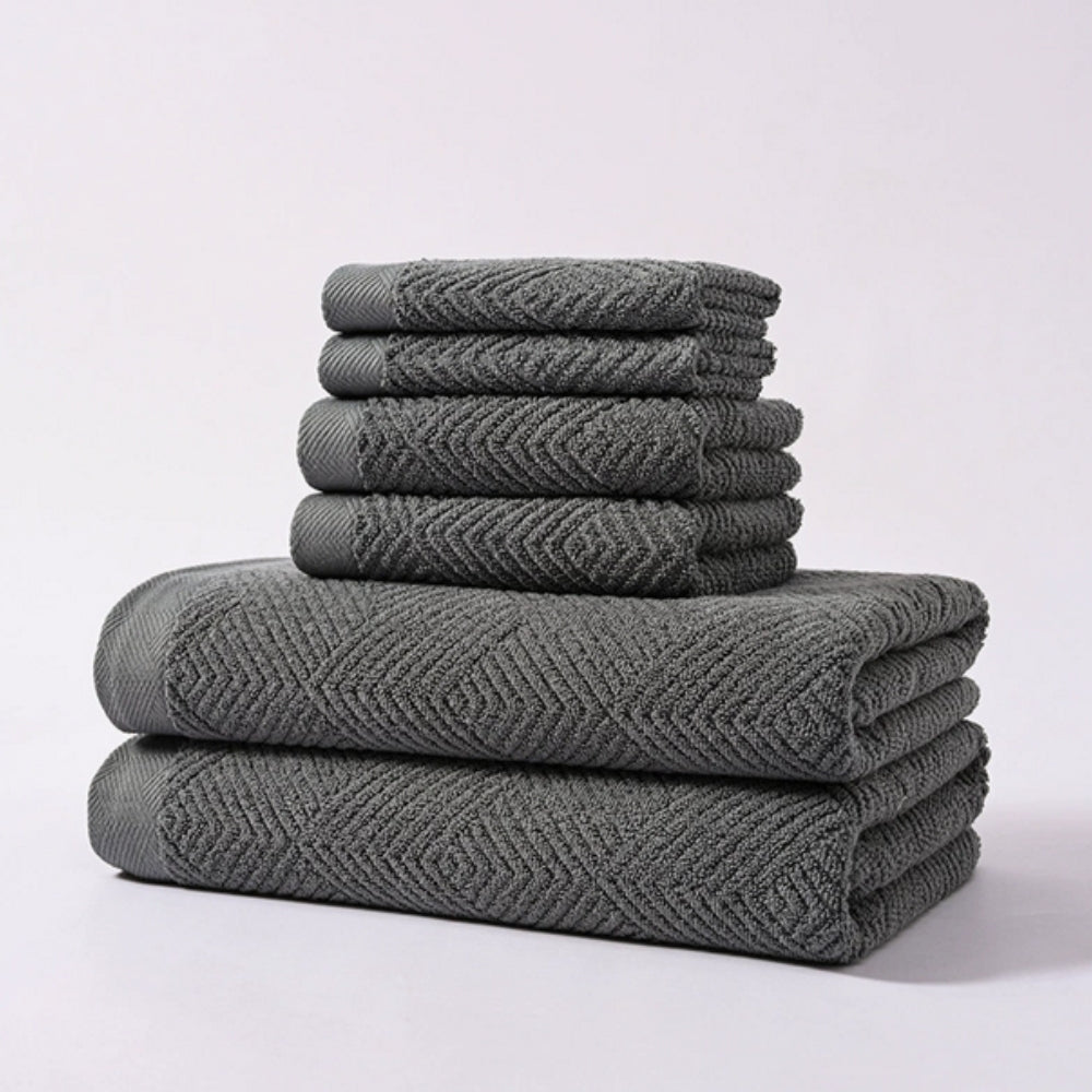 Supreme Cotton Towels | 6pcs Set