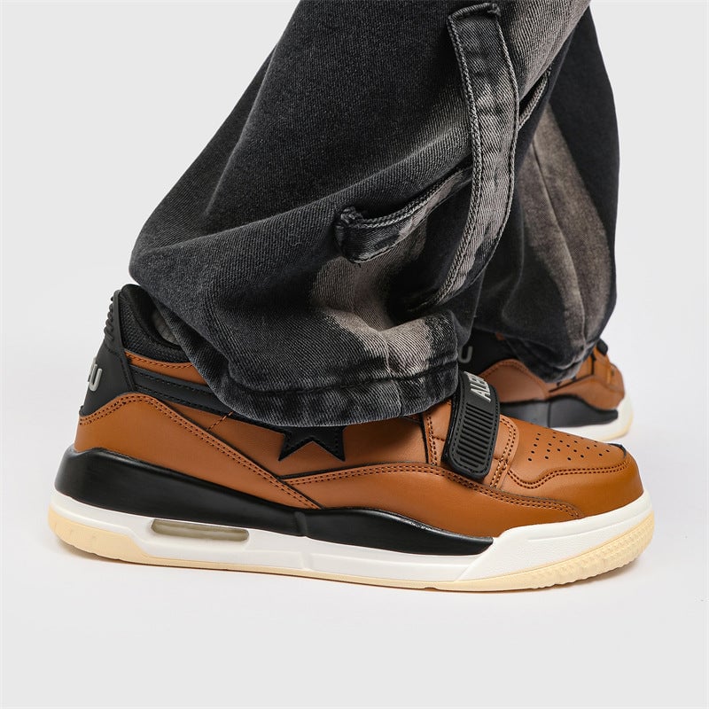 Men's Low-top Color Matching Casual Shoes