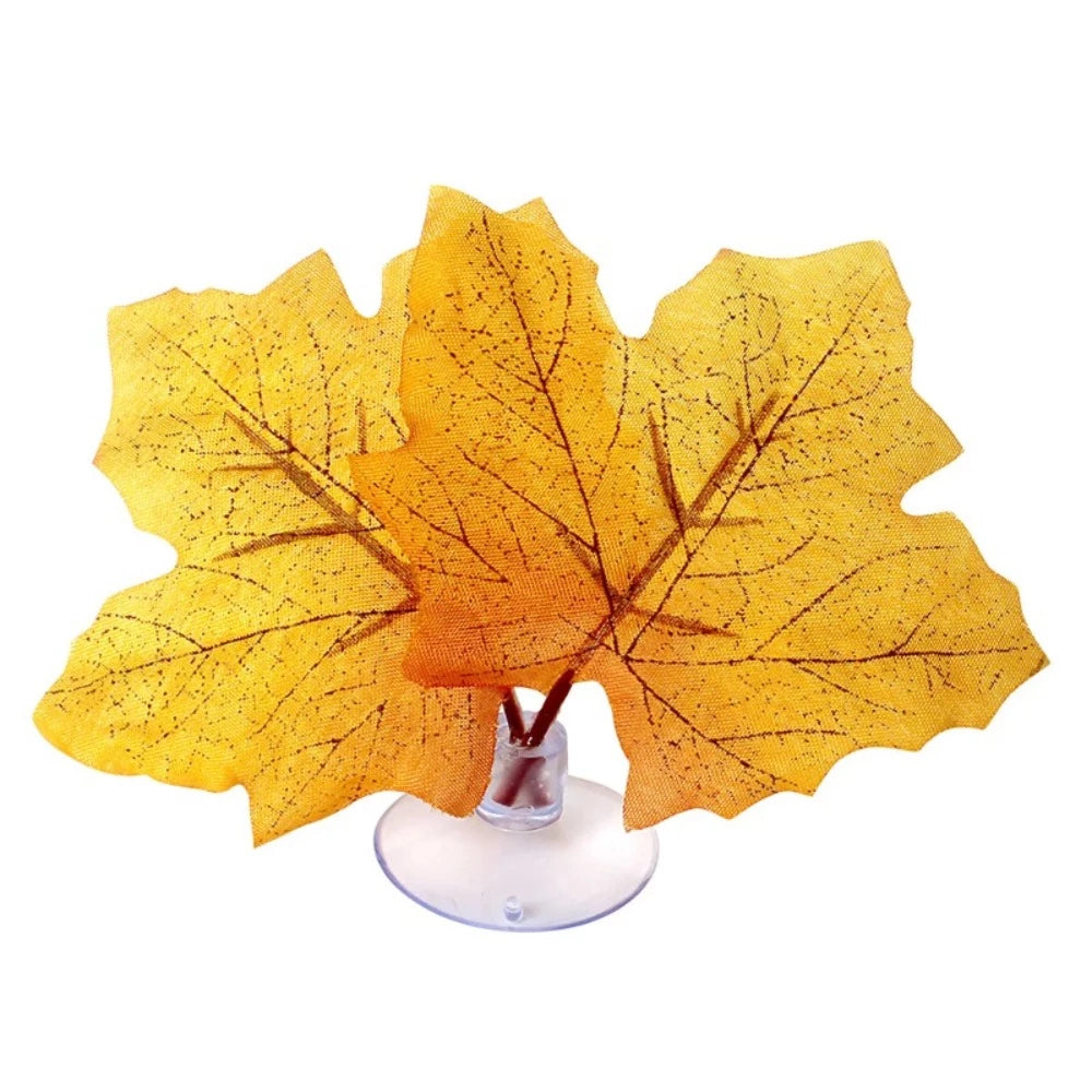 Artificial Leaf Ornaments For Aquarium