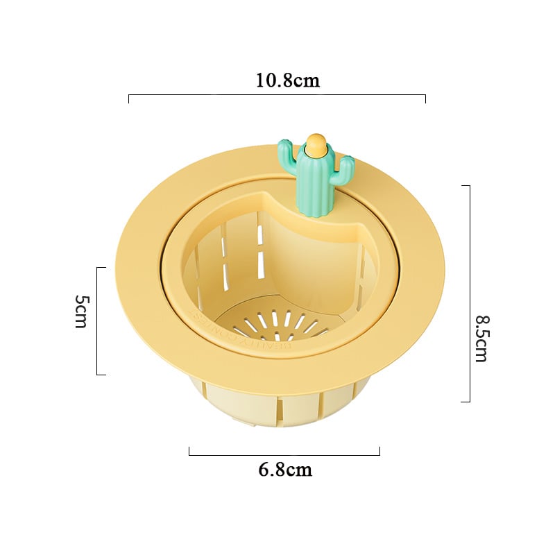Creative Cactus-shaped Sink Filter Baskete