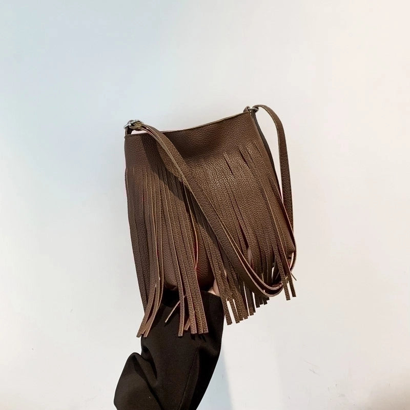 Women's Pu Leather Solid Color Basic Vintage Style Square Magnetic Buckle Shoulder Bag Crossbody Bag
